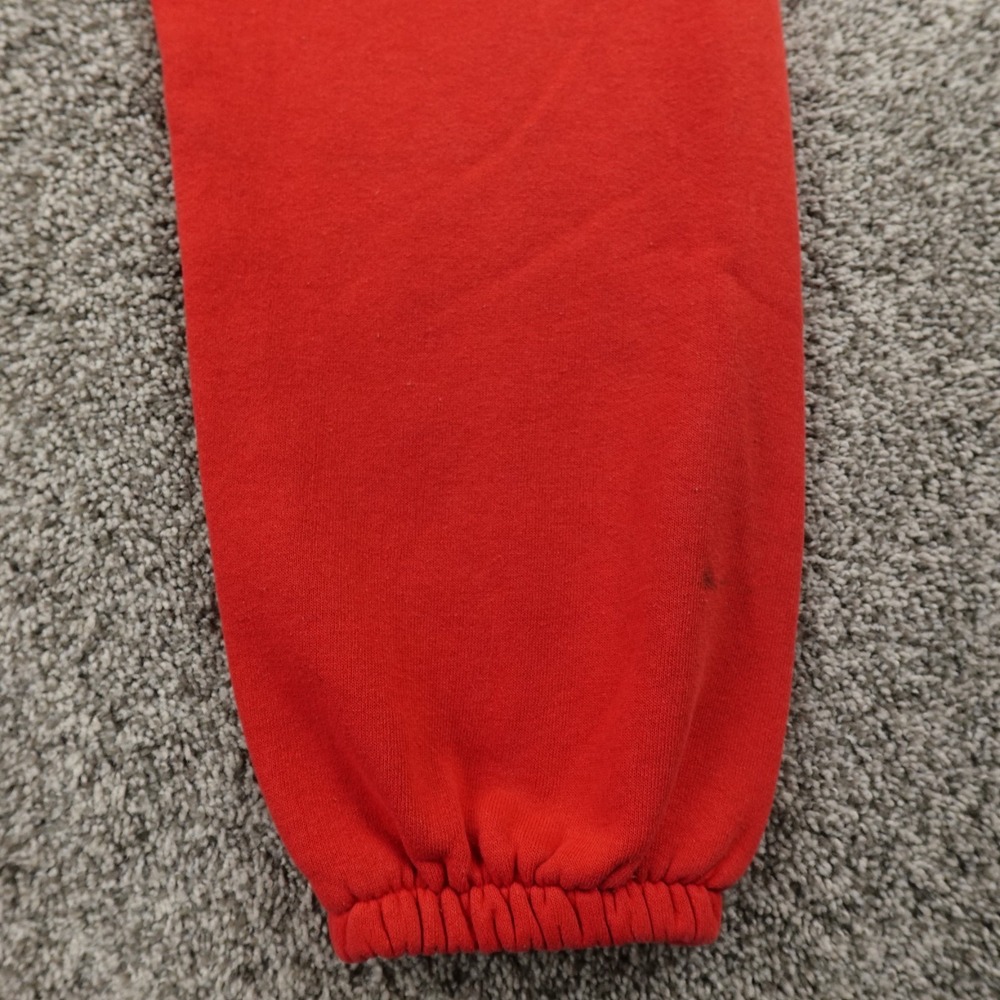 VTG San Francisco 49ers Sweatpants Mens M Red NFL Football Jogger Nutmeg 90s USA - Picture 16 of 16